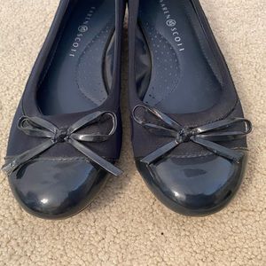 Karen Scott Women’s Navy Rylee Flat Shoes size 7